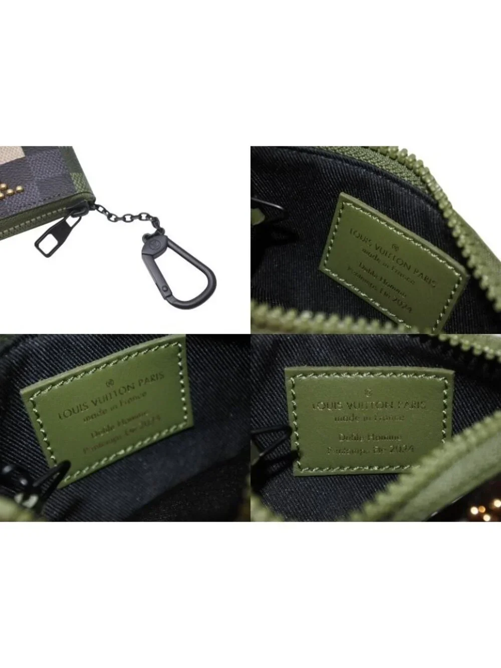 Louis Vuitton Pochette Cles Damier Pop Canvas Damoflage